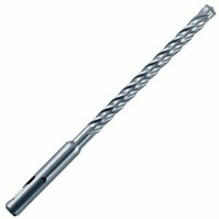 CHAMPION CUTTING TOOL 1/4in x 12in CM95X Carbide Tipped Hammer Bit, SDS Plus Shank, 4 Cutter Cross Head CHA CM95XB-1/4X10X12